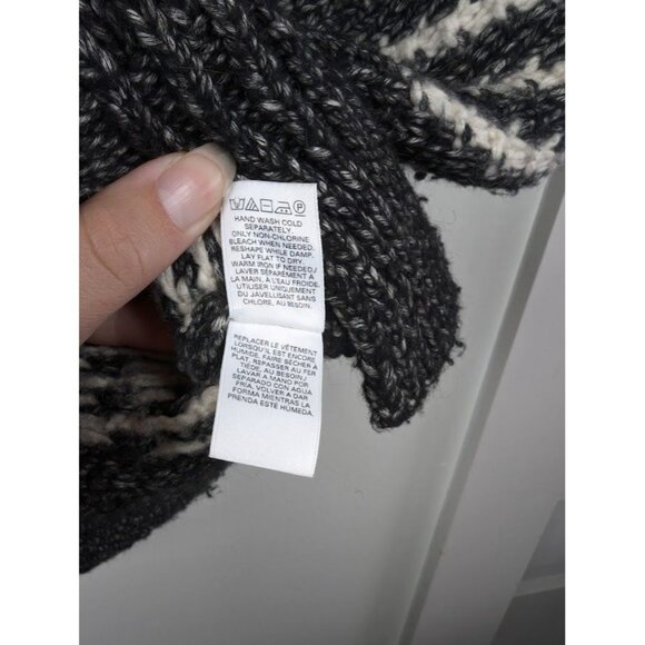 Y2K Victoria's Secret Sweater Small Fair Isle Nordic Chunky Wool Fisherman Boho - Picture 6 of 11